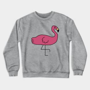 Cute Flamingo - Kawaii Flamingo Crewneck Sweatshirt